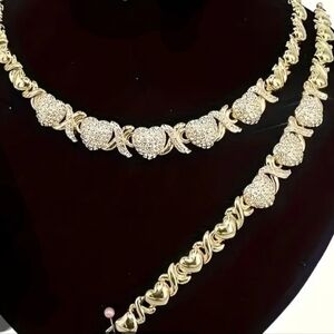 Elegant Gold  Necklace Set
